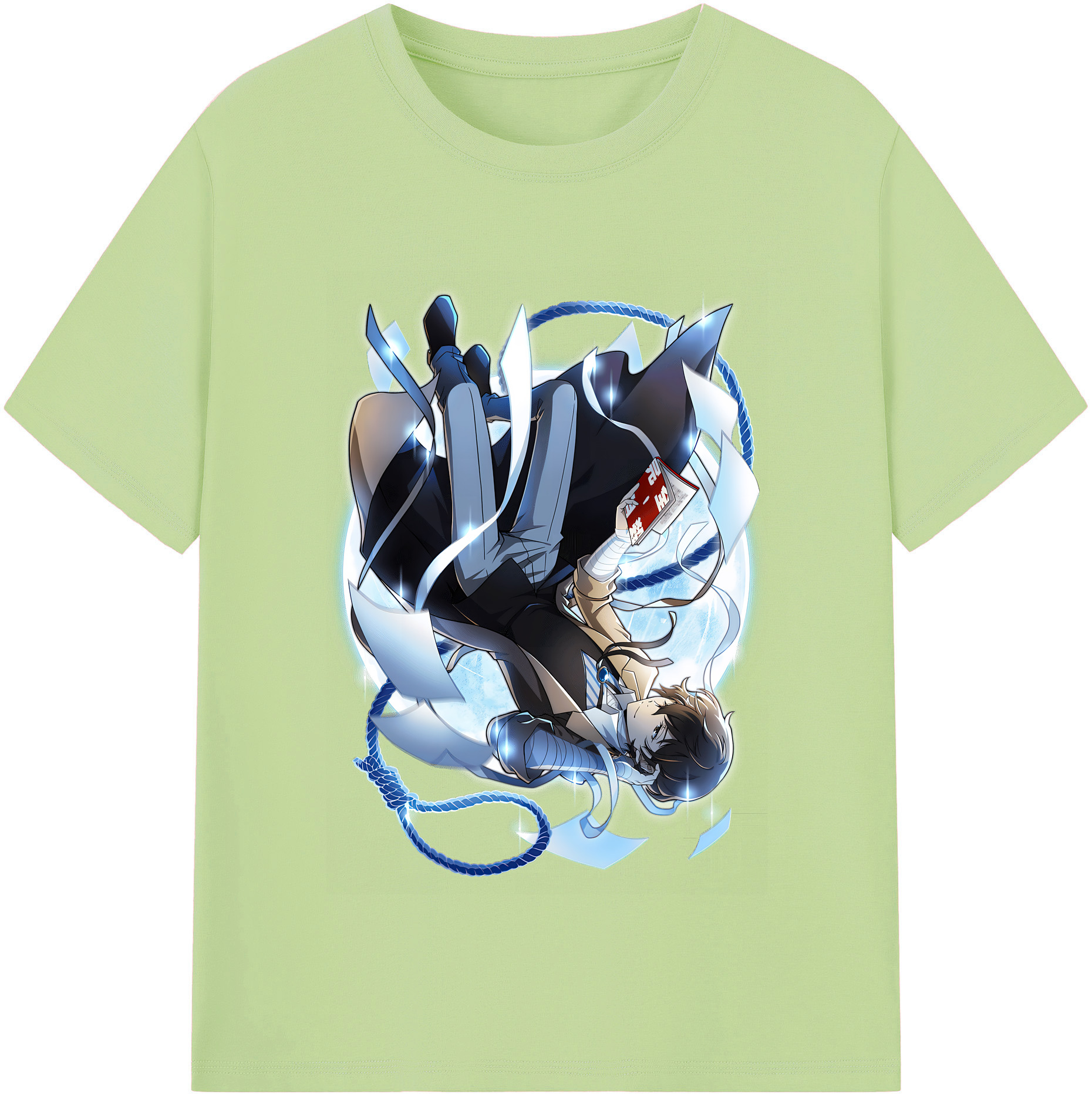 （画像用） 文豪ストレイドッグス Bungo Stray Dogs 綿100％半袖Tシャツ（フロントプリント）